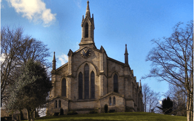 Saving money by heating an old church!