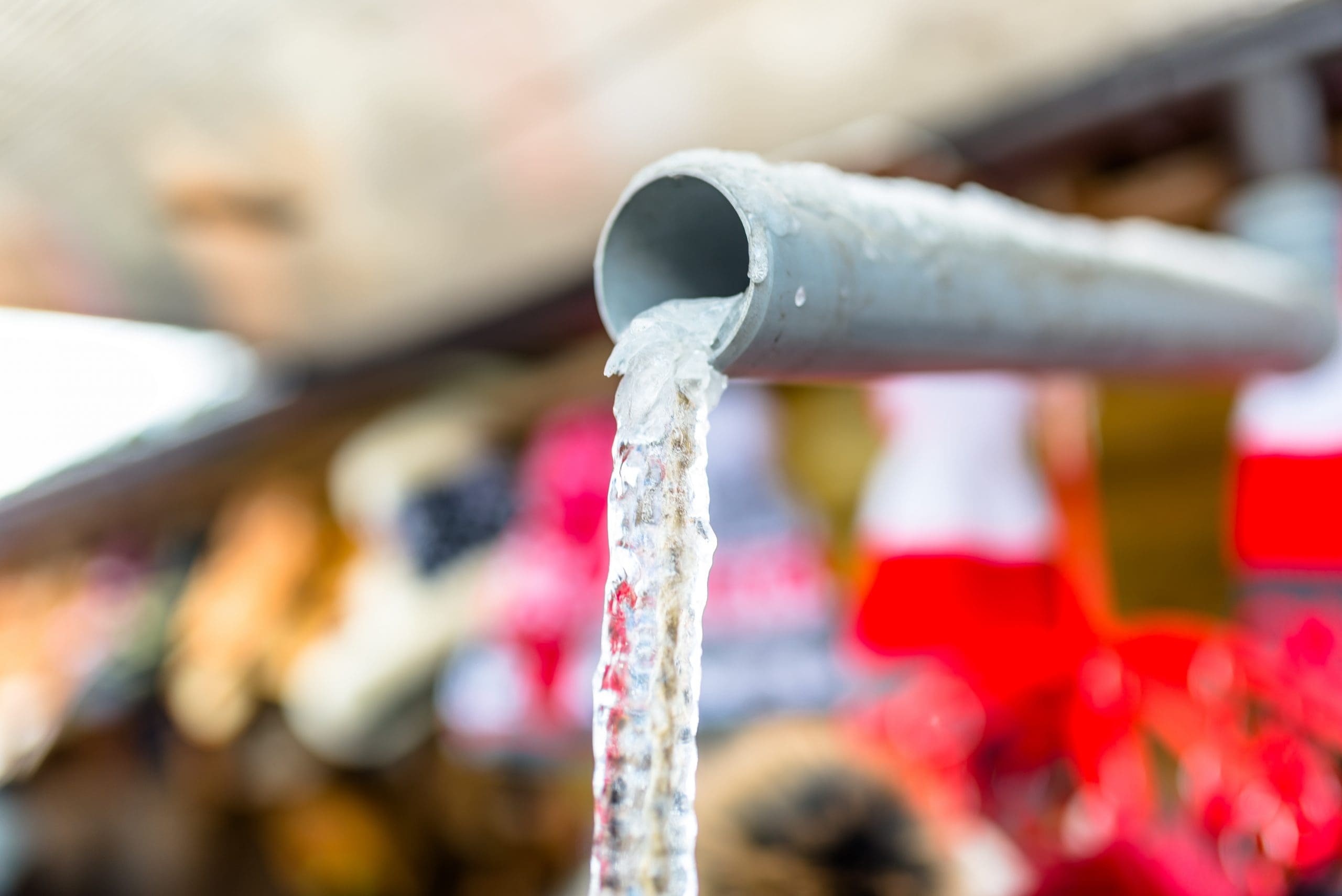 Frozen pipes in church heating