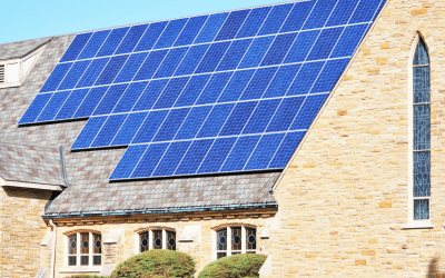 Church’s taking an approach to using solar panels in the UK